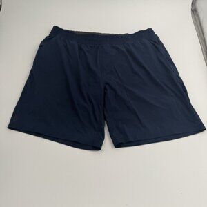 Rhone Versatility Gym Shorts Mens XXL Blue Athletic